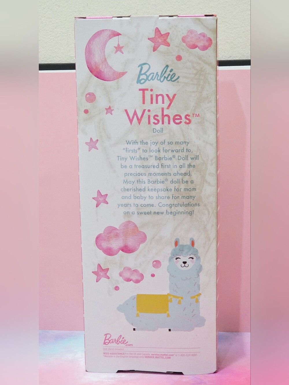 Barbie Tiny Wishes Doll (11.5-inch) Collectible Doll in Wrap Dress Accessories - Picture 4 of 12